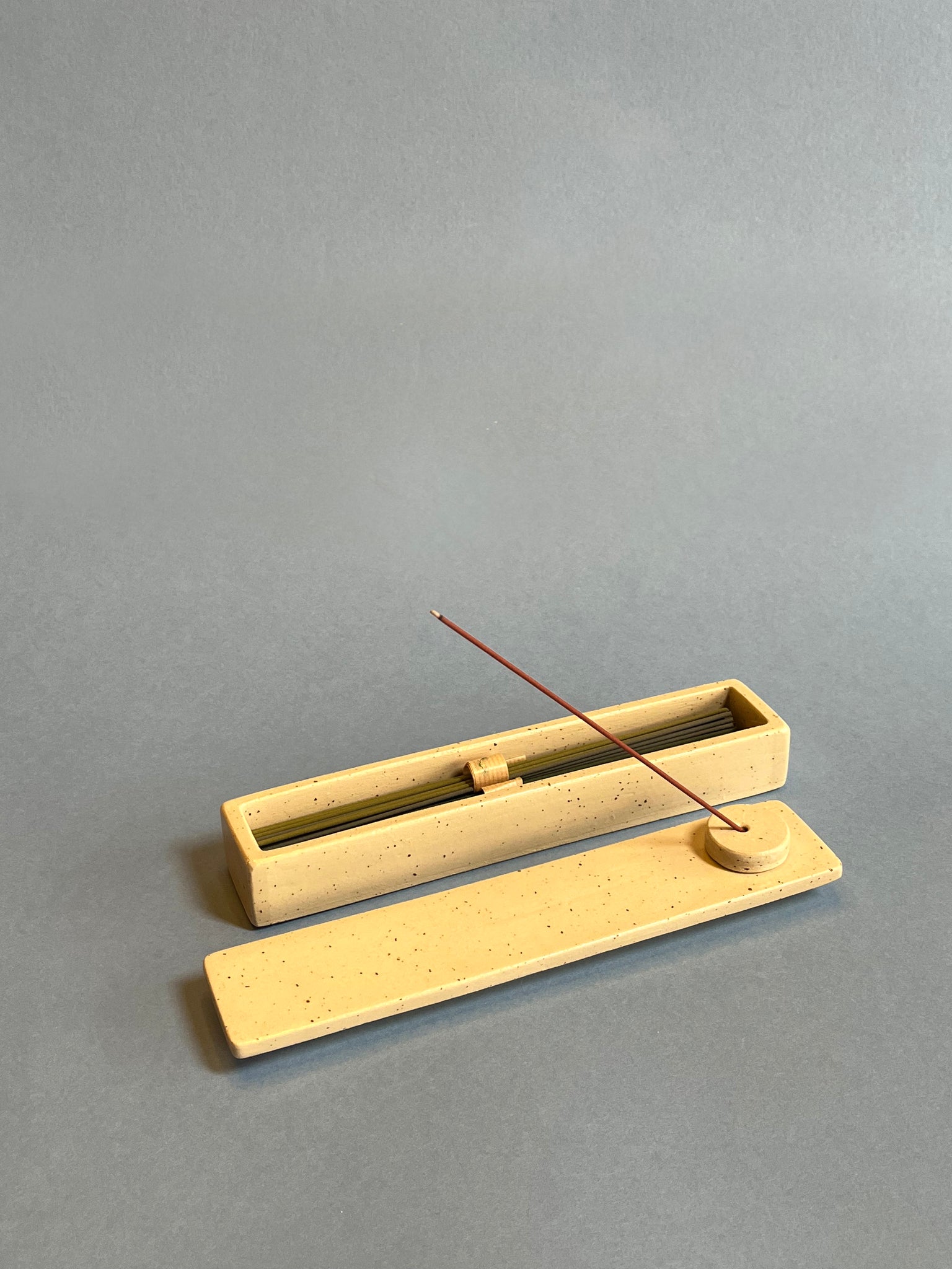 Sample Incense Box in Cream Speckle