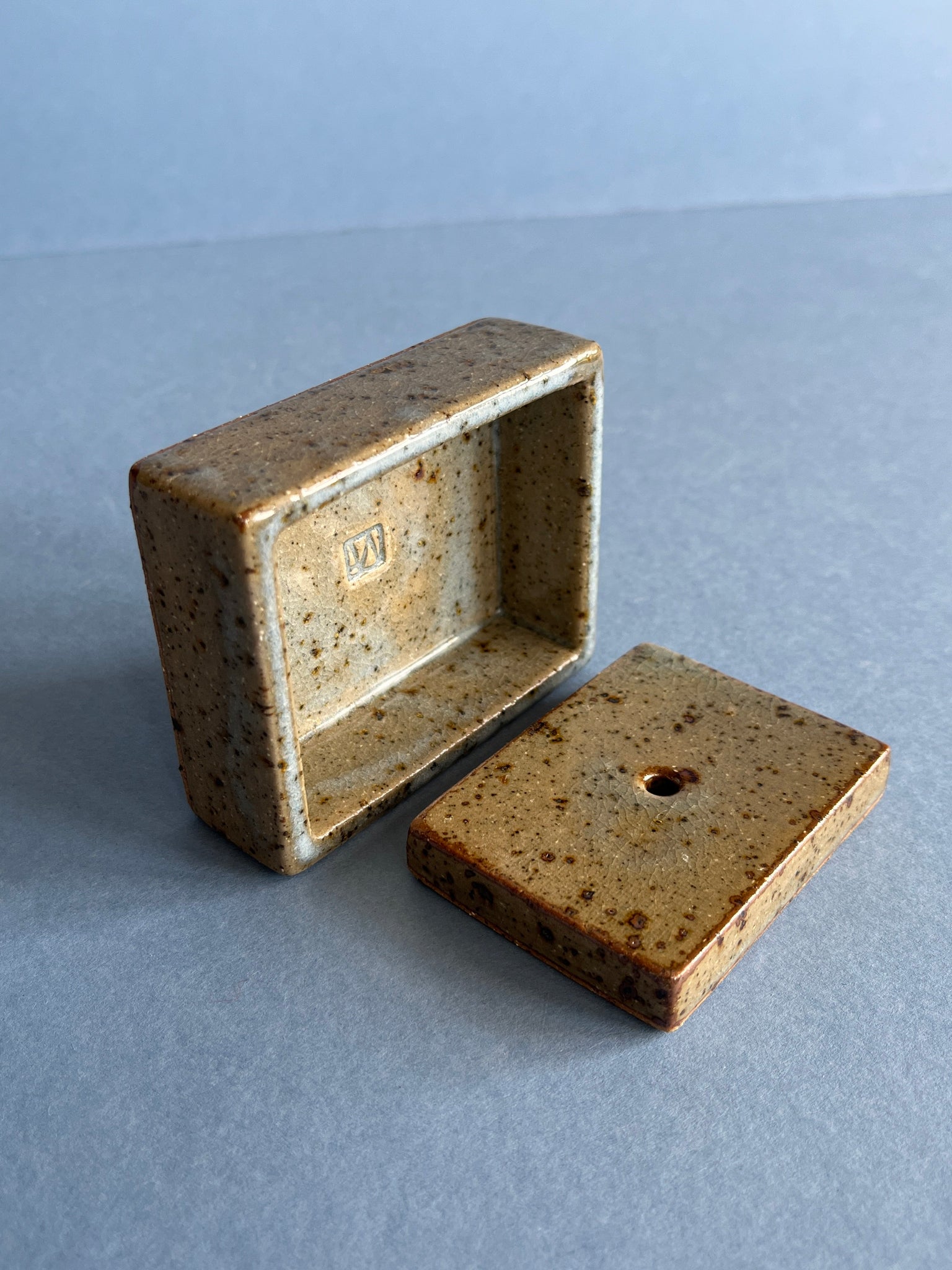 Soap Dish in Etruscan Blue