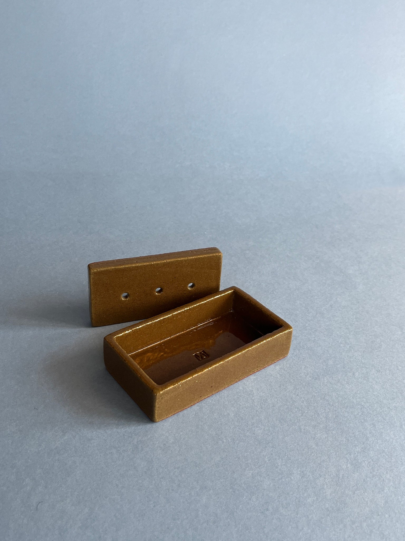 Rectangle Soap Dish in Sumac