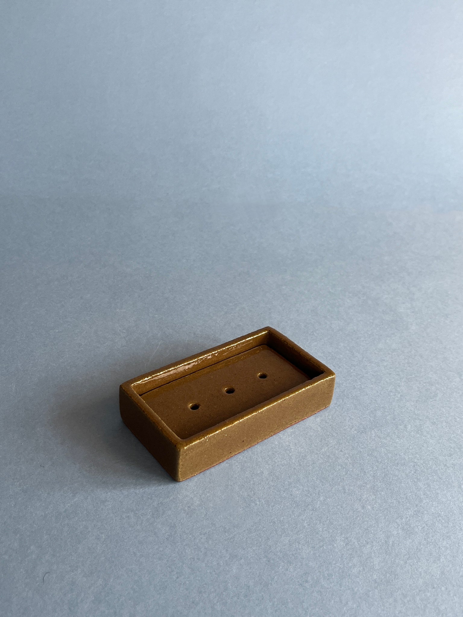 Rectangle Soap Dish in Sumac