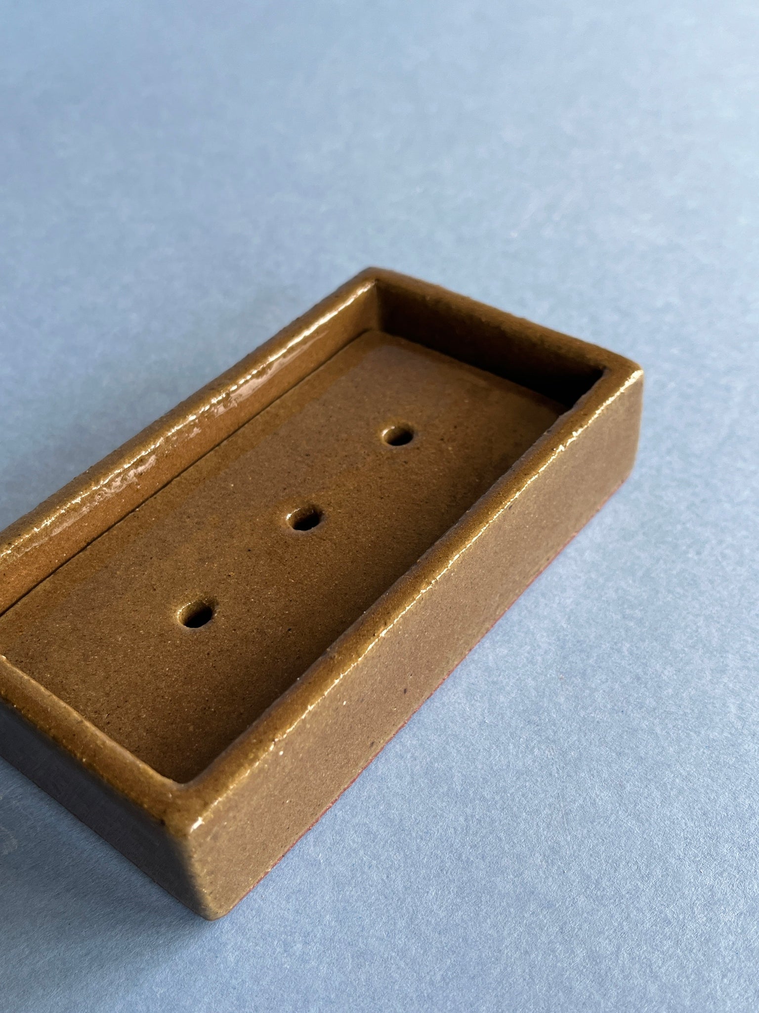 Rectangle Soap Dish in Sumac