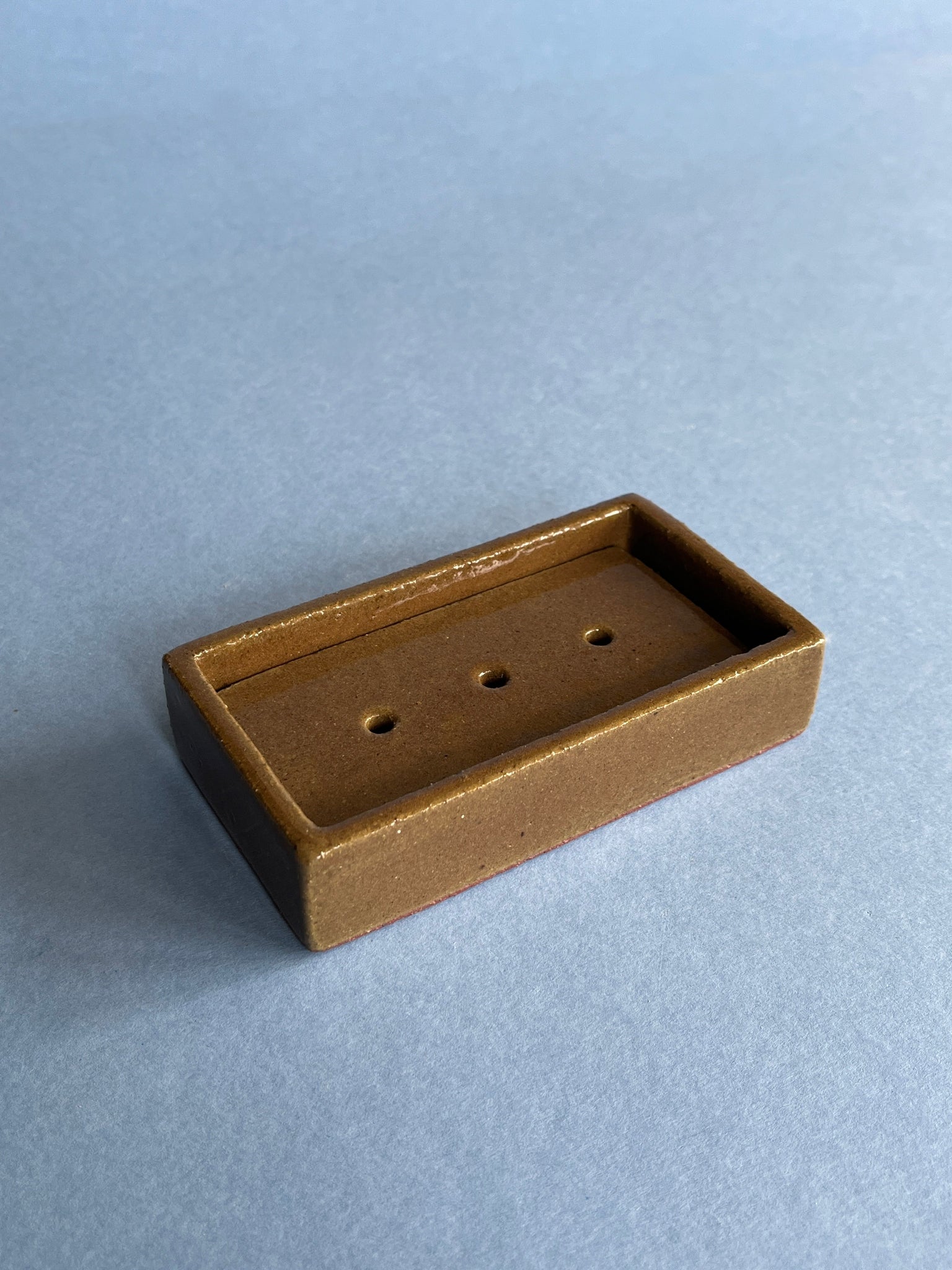 Rectangle Soap Dish in Sumac
